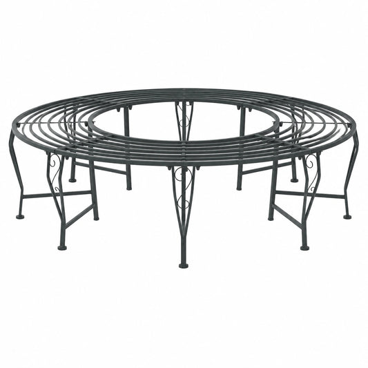 Banc, en acier, 160 x 44 cm, pour les espaces de vie