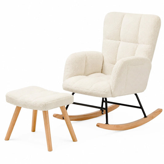 Chaise longue, coloris beige, pour la terrasse ou le jardin